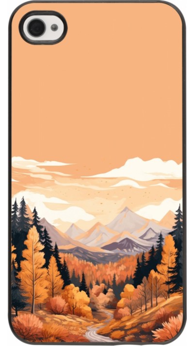Coque iPhone 4/4s - Autumn 25 Mountains Coque iPhone 4/4s - Autumn 25 Mountains