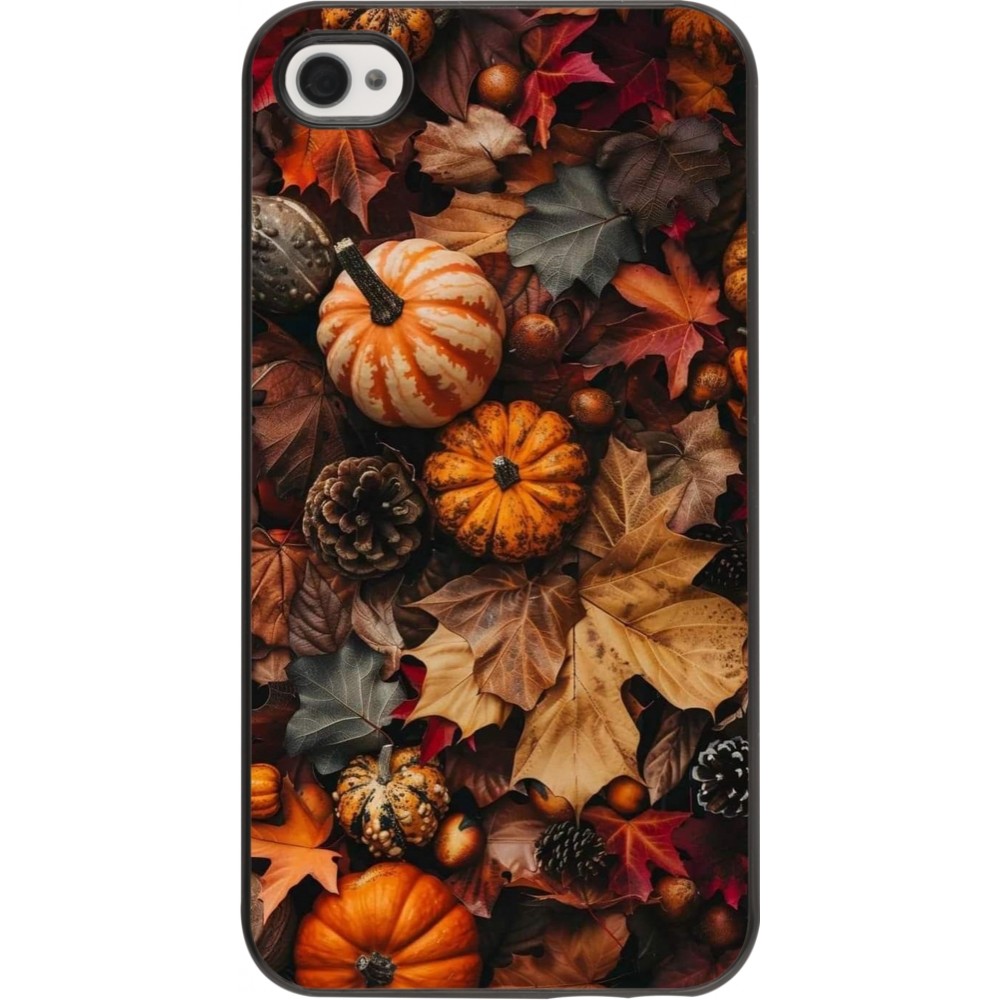 Coque iPhone 4/4s - Autumn 25 Pumpkin