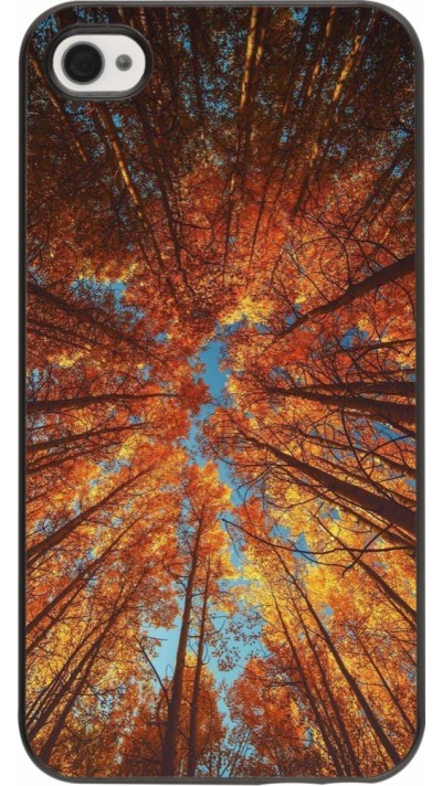 Coque iPhone 4/4s - Autumn 25 Trees Coque iPhone 4/4s - Autumn 25 Trees