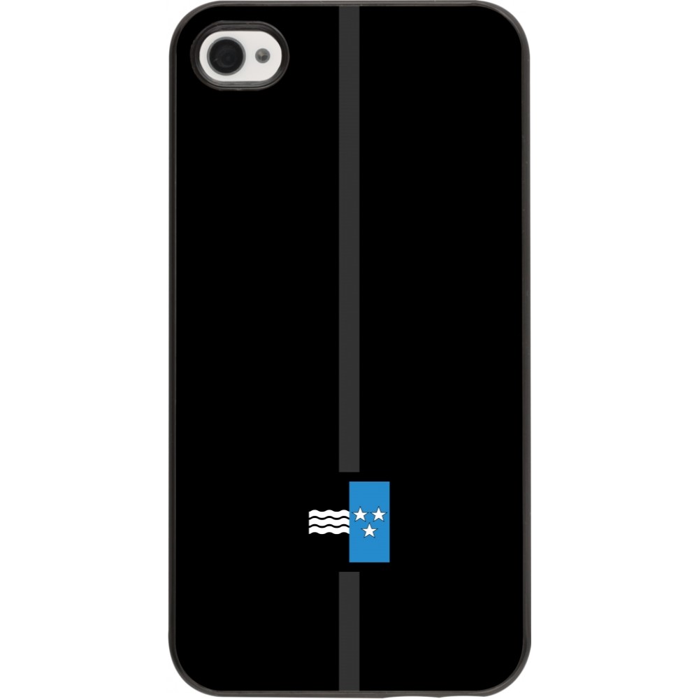 Coque iPhone 4/4s - Canton AG noir