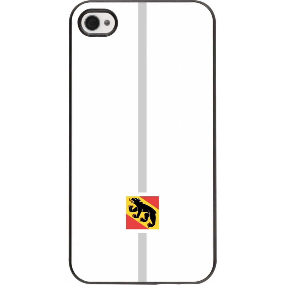 Coque iPhone 4/4s - Canton BE blanc