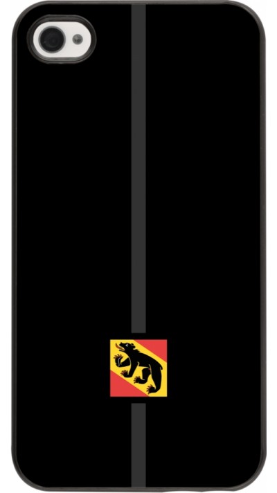 iPhone 4/4s Case Hülle - Kanton BE schwarz