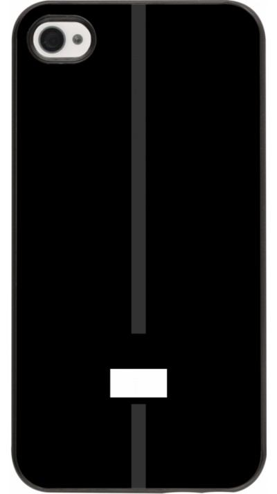 iPhone 4/4s Case Hülle - Kanton FR schwarz