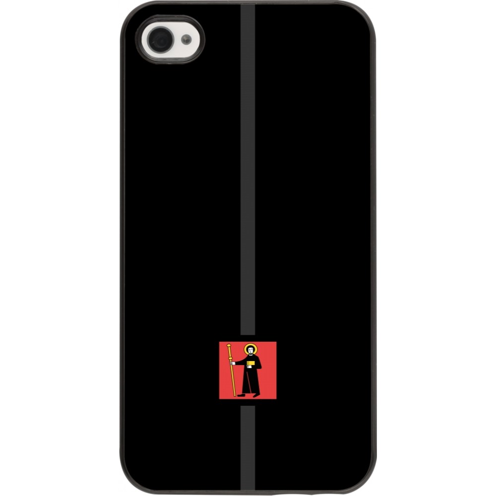 Coque iPhone 4/4s - Canton GL noir