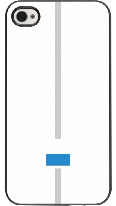 iPhone 4/4s Case Hülle - Kanton LU weiss