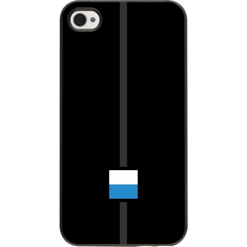 Coque iPhone 4/4s - Canton LU noir