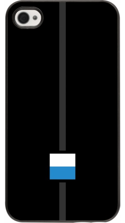 iPhone 4/4s Case Hülle - Kanton LU schwarz