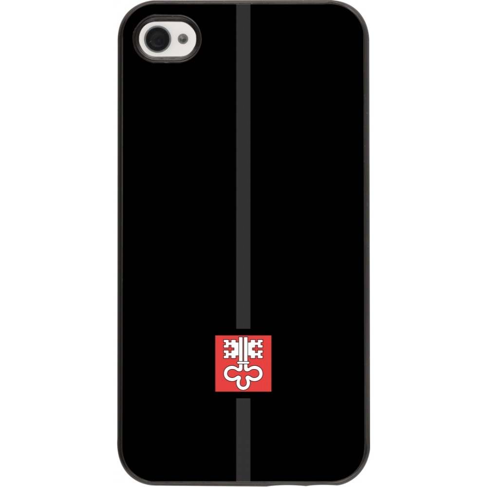 Coque iPhone 4/4s - Canton NW noir