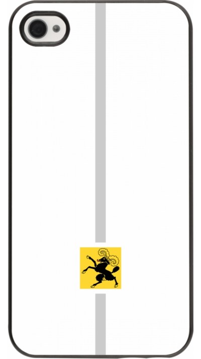 iPhone 4/4s Case Hülle - Kanton SH weiss