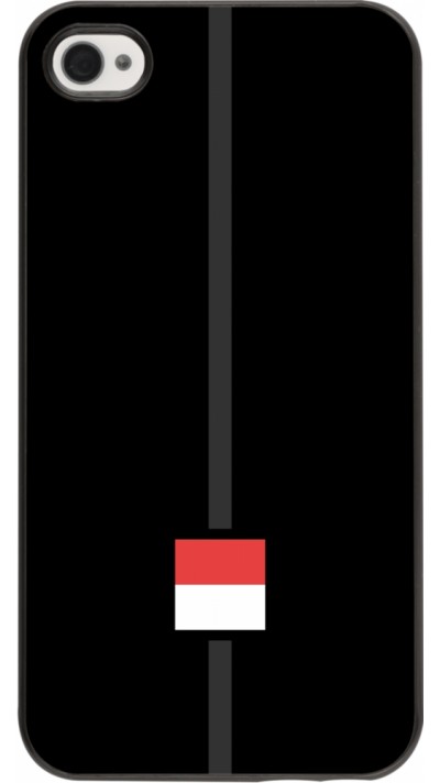 iPhone 4/4s Case Hülle - Kanton SO schwarz