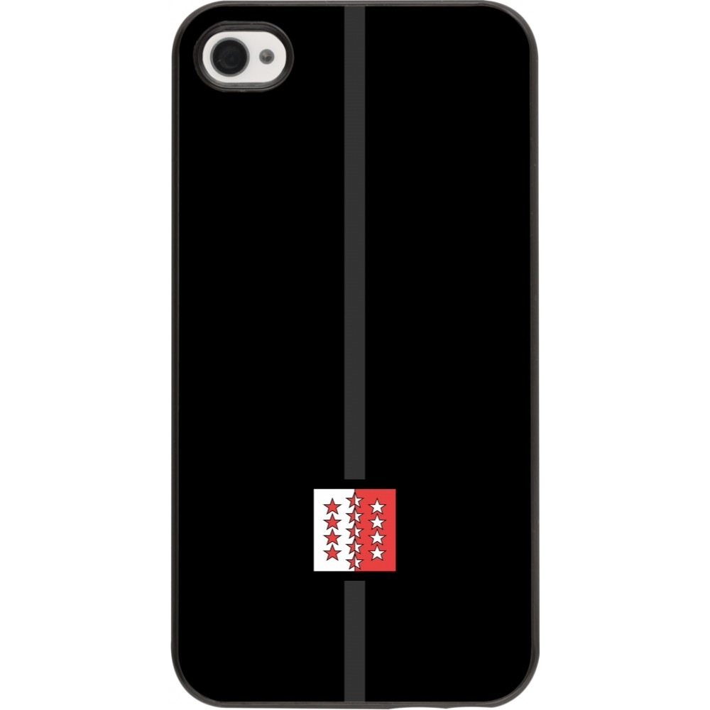 Coque iPhone 4/4s - Canton VS noir