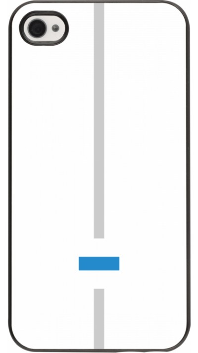 iPhone 4/4s Case Hülle - Kanton ZG weiss