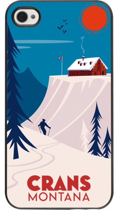 iPhone 4/4s Case Hülle - Crans-Montana Cabane iPhone 4/4s Case Hülle - Crans-Montana Cabane