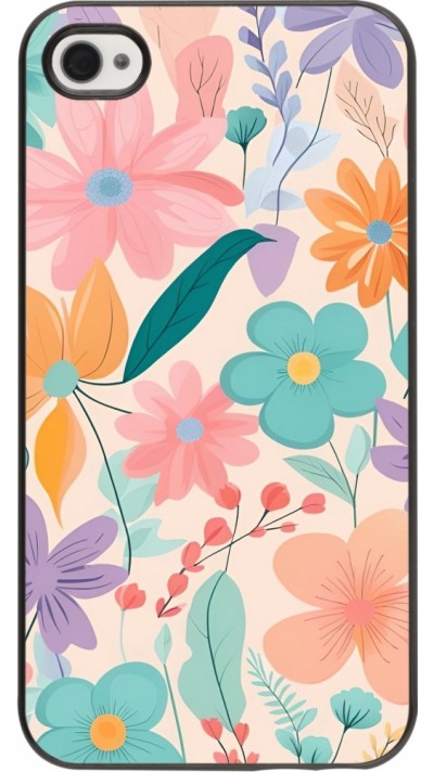iPhone 4/4s Case Hülle - Easter 2024 spring flowers iPhone 4/4s Case Hülle - Easter 2024 spring flowers