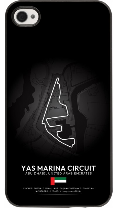 iPhone 4/4s Case Hülle - F1 Track 2025 Abu Dhabi iPhone 4/4s Case Hülle - F1 Track 2025 Abu Dhabi