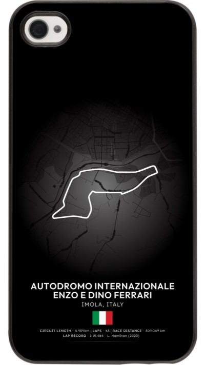 iPhone 4/4s Case Hülle - F1 Track 2025 Emilia-Rogmana