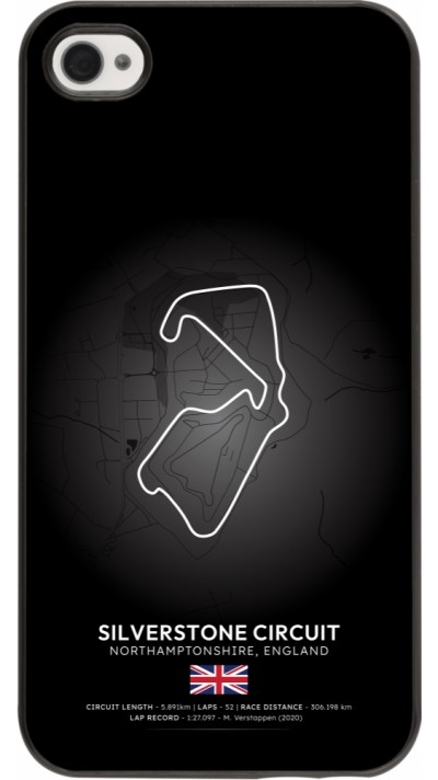 iPhone 4/4s Case Hülle - F1 Track 2025 Great Britan iPhone 4/4s Case Hülle - F1 Track 2025 Great Britan
