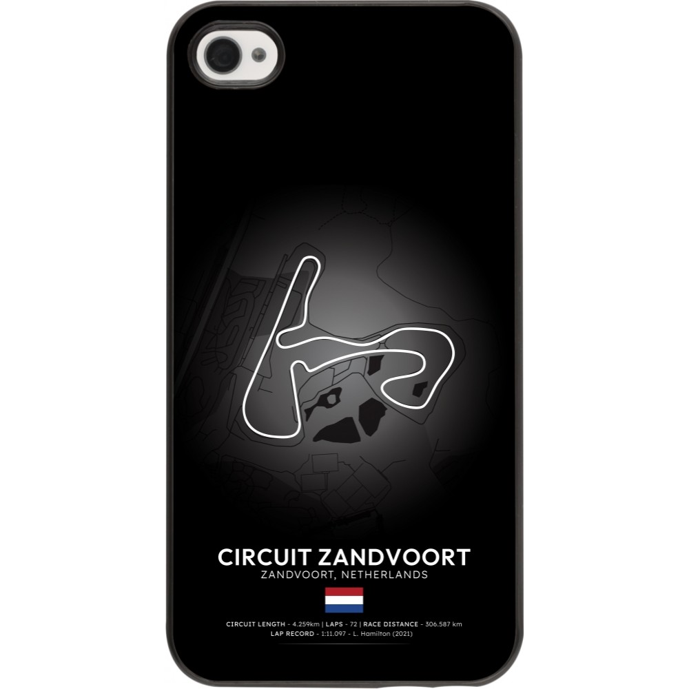 iPhone 4/4s Case Hülle - F1 Track 2025 Netherlands