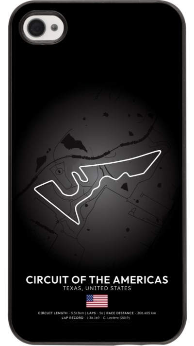 iPhone 4/4s Case Hülle - F1 Track 2025 United States iPhone 4/4s Case Hülle - F1 Track 2025 United States