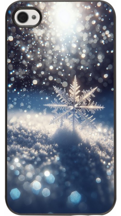 iPhone 4/4s Case Hülle - Schneeflocke Solar Glanz iPhone 4/4s Case Hülle - Schneeflocke Solar Glanz