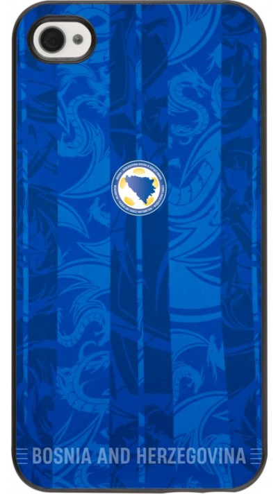 iPhone 4/4s Case Hülle - Bosnien und Herzegowina 2026 personalisierbares Fussballtrikot