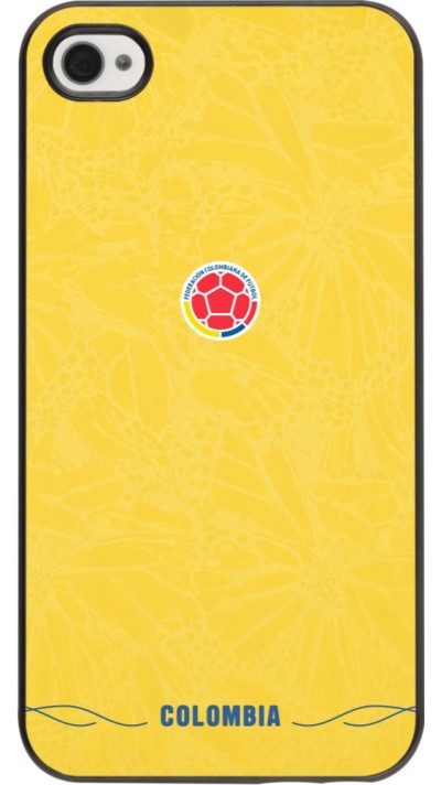 Coque iPhone 4/4s - Maillot de football Colombie 2026 personnalisable