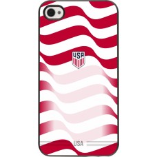 Coque iPhone 4/4s - Maillot de football États-Unis 2026 personnalisable