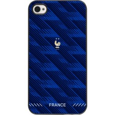 Coque iPhone 4/4s - Maillot de football France 2026 personnalisable