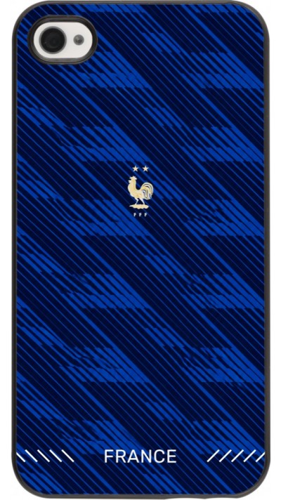 Coque iPhone 4/4s - Maillot de football France 2026 personnalisable