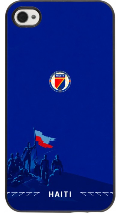 Coque iPhone 4/4s - Maillot de football Haiti 2026 personnalisable