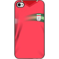 Coque iPhone 4/4s - Maillot de football Iran 2022 personnalisable
