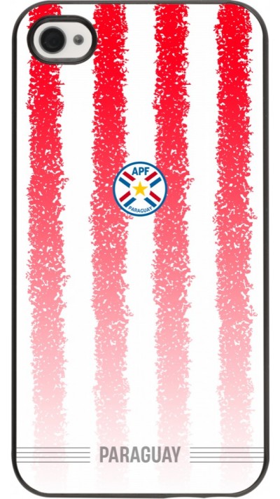 Coque iPhone 4/4s - Maillot de football Paraguay 2026 personnalisable