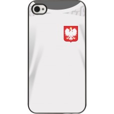 iPhone 4/4s Case Hülle - Polen 2022 personalisierbares Fussballtrikot