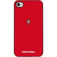 Coque iPhone 4/4s - Maillot de football Portugal 2026 personnalisable