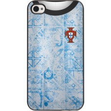 Coque iPhone 4/4s - Maillot de football Portugal Extérieur personnalisable