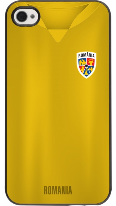 Coque iPhone 4/4s - Maillot de football Roumanie Coque iPhone 4/4s - Maillot de football Roumanie