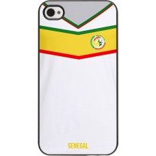 Coque iPhone 4/4s - Maillot de football Senegal 2022 personnalisable