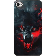 iPhone 4/4s Case Hülle - Halloween 2024 mad werewolf