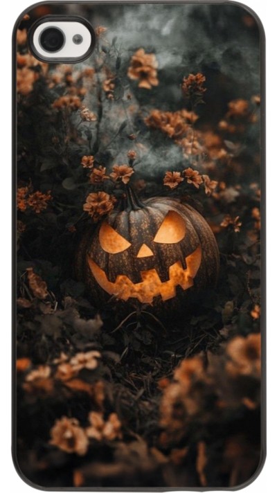 iPhone 4/4s Case Hülle - Halloween 2025 Pumpkin with flowers iPhone 4/4s Case Hülle - Halloween 2025 Pumpkin with flowers