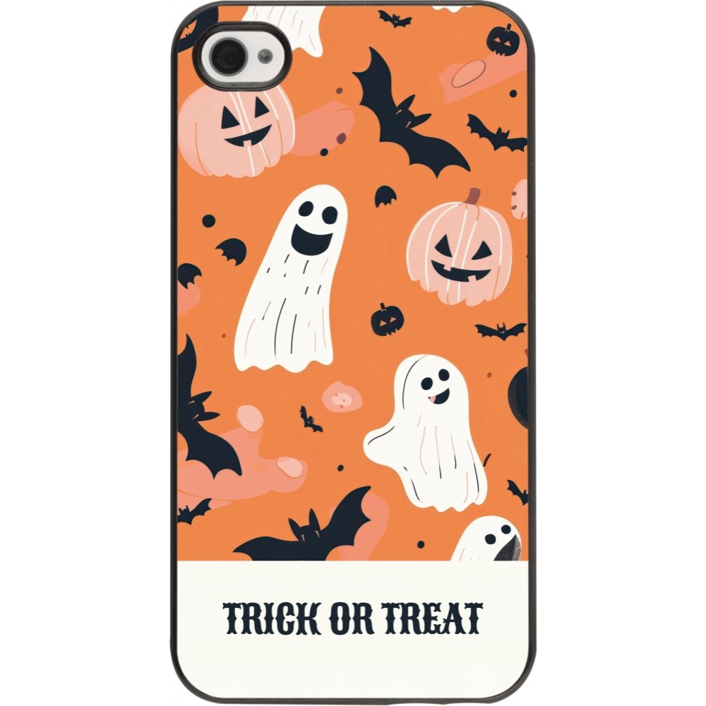 Coque iPhone 4/4s - Halloween 2025 Trick treat