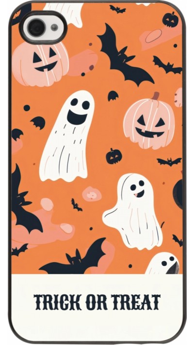 Coque iPhone 4/4s - Halloween 2025 Trick treat