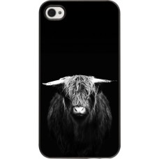 Coque iPhone 4/4s - Highland calf black