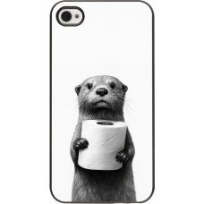 Coque iPhone 4/4s - Loutre papier de toilette