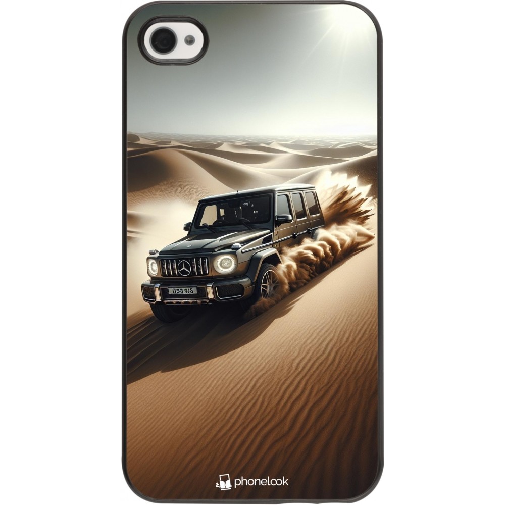 Coque iPhone 4/4s - Mercedes G Drift Desert