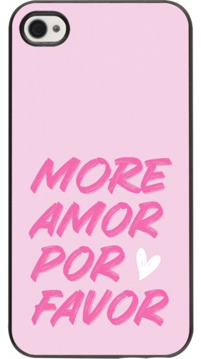 iPhone 4/4s Case Hülle - More amor porfavor