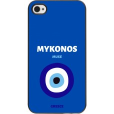 Coque iPhone 4/4s - Pop Summer Destination Mykonos