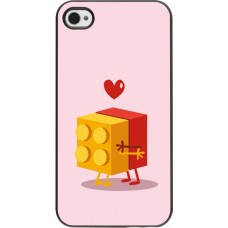 Coque iPhone 4/4s - Saint Valentines Day 26 Puzzle