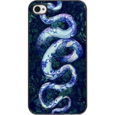 Coque iPhone 4/4s - Serpent Blue Anaconda