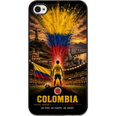 Coque iPhone 4/4s - Football Colombie splash 2026