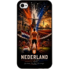 Coque iPhone 4/4s - Football Pays-Bas splash 2026